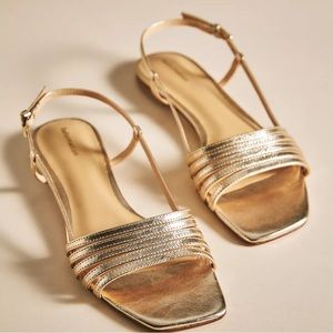 REFORMATION Millie Lattice Flat sandals